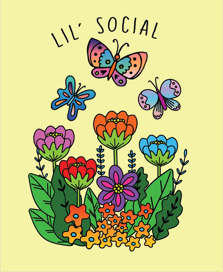 Lil Social Butterfly